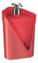 Imagem de Dispenser Detergente Click 500Ml Vermelho Uz