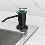 Imagem de Dispenser Dosador Mangueira Flexivel Embutir Sabao Detergente Liquido Suporte Pia Cozinha Banheiro Tanque