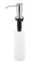 Imagem de Dispenser Embutido Inox 304 Escovado 500ml  Detergente ou Sabonete  Moderno e Prático  WESTING by BSMIX