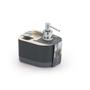 Imagem de Dispenser p/detergente e bucha by arthi branco com cinza
