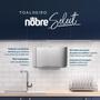 Imagem de Dispenser papel toalha inox branco select nobre