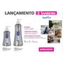 Imagem de Dispenser Porta Álcool Gel Detergente Sabonete 280ml Organizador Plástico - SR1600/33 Sanremo