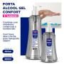 Imagem de Dispenser Porta Álcool Gel Detergente Sabonete 480ml Organizador Plástico - SR1601/33 Sanremo