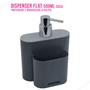 Imagem de Dispenser Porta Detergente e Esponja Sabonete Líquido 500ml Flat Coza