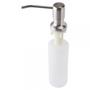 Imagem de Dispenser Porta Detergente Inox Dosador Sabonete Liquido de Embutir Bancada 350ml Clink