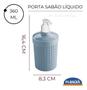 Imagem de Dispenser Porta Sabonete Liquido 360 Ml Trama Plasutil