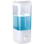 Imagem de Dispenser Porta Sabonete Liquido Álcool Gel Dispenser de Parede Vertical Banheiro 500 ML