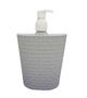 Dispenser Rattan Delta Tendência Porta Detergente e Bucha - KOPECK Imagem de Dispenser Rattan Delta Tendência Porta Detergente e Bucha