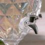 Imagem de Dispenser Suqueira Para Água Saborizada De Vidro Cristal 5 Litros Diamond Lyor