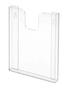 Imagem de Display A4 Acrílico Porta Folha Parede Prontuário Kit 4 Pcs