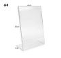 Imagem de Display Acrilico L Papel Folha A4 A5 A6