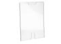 Imagem de Display acrilico parede com fundo a4 waleu