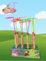 Imagem de Display Com 36 Brinquedos Super Hélice Plástico Com Balinhas