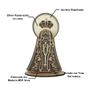 Imagem de Display com Base Nossa Senhora Aparecida 16cm Madeira Mdf