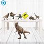 Imagem de Display Decorativo MDF Adesivado Dinossauros 07 Peças