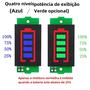 Imagem de Display Do Módulo Indicador De Capacidade Da Bateria De Lítio Para Veículo Elétrico Série 1s-8s