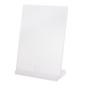 Imagem de Display Expositor Porta Folheto Office 32x24cm A4 com Base Vertical Horizontal Cristal