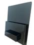 Imagem de Display Folder A4 (21x30) Preto Acrílico Porta Cartão Parede