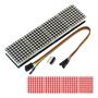 Imagem de Display Modulo Matriz De Led Vermelho 8x32 Chip Max7219 Para Arduino