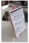 Imagem de Display Porta Folder A6 (10x15) Acrílico Com Porta Cartão