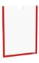 Imagem de Display Porta-Folha A5 Parede com Bordas Coloridas