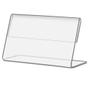 Imagem de Display Porta Preço Acrílico 6 X 4 Cm Kit Com 50 Unidades