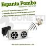Imagem de Dispositivo para Afastar Pombo com 1 Emissor Repele Pássaros Áreas Externas Varandas Modelo Rep01