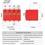 Imagem de Dispositivo Protetor Contra Surtos De Energia Doméstica De Baixa Tensão SPD Pára-raios 1/2/3/4 Pólo