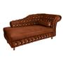 Imagem de Divã Chesterfield Juliette 160Cm Pés Chanfrado Terracota