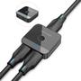 Imagem de Divisor de Sinal HDMI Com Switch 2 Portas Bidirecional 4K