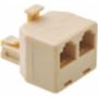 Imagem de Divisor Femea Dupla Para Plug Rj11 874 - Kit C/10