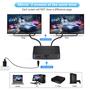 Imagem de Divisor HDMI 1x2 4K@60Hz com Áudio - HDMI 2.0b