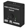 Imagem de Divisor HDMI EVUS C-081 4K 2 Saídas 1 Entrada