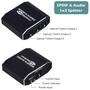 Imagem de Divisor Ótico Digital 1x3 - SPDIF Toslink
