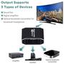 Imagem de Divisor Ótico Digital 1x3 - SPDIF Toslink