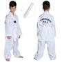 Imagem de Dobok Taekwondo Infantil Kimono Oxford com Faixa Branca 