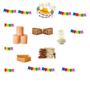 Imagem de Doces de festa junina para 1 pessoa com 25 un doces variados