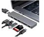 Imagem de Dock Hub 7x1 Para Notebook Air Pro M1 Hdmi 4k Usb 3.0 Tipo C Pd