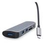 Imagem de Dock Station 6 Em 1 Tipo Com Usb 3.0 Card Reader Sd/Tf
