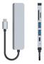 Imagem de Dock Station 6 Em 1 Tipo Com Usb 3.0 Card Reader Sd/Tf