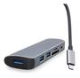 Imagem de Dock Station 6 Em 1 Tipo Com Usb 3.0 Card Reader Sd/tf