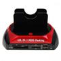 Dock Station Usb 2 Hd Case 2.5/3.5 Sata Com Leitor De Cartao - Interface Usb Imagem de Dock Station Usb 2 Hd Case 2.5/3.5 Sata Com Leitor De Cartao
