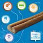 Imagem de Dog Bully Sticks Jack & Pup Thick Bully Sticks 30 cm, pacote com 5