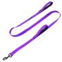 Imagem de Dog Leash Max e Neo Double Handle Traffic Reflective Purple