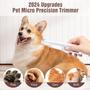 Imagem de Dog Paw Trimmer Houter 2024 atualiza a luz LED dourada branca