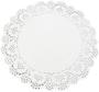 Imagem de Doilies Papel Toalha Rendada Fundo Bandeja  29 cm 160 Un