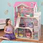 Imagem de Dollhouse KidKraft Annabelle Wooden com elevador e 17 acessos.