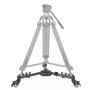 Imagem de Dolly Slider Rodas p/ Tripé Fotográfico Gravação Vídeos Rodinhas Jingmei JM-811