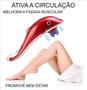 Imagem de Dolphin massager de volta massagem martelo vibração infravermelho vara rolo cervical massagem corporal relaxar