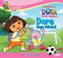 Imagem de Dora aventureira-  dora joga futebol